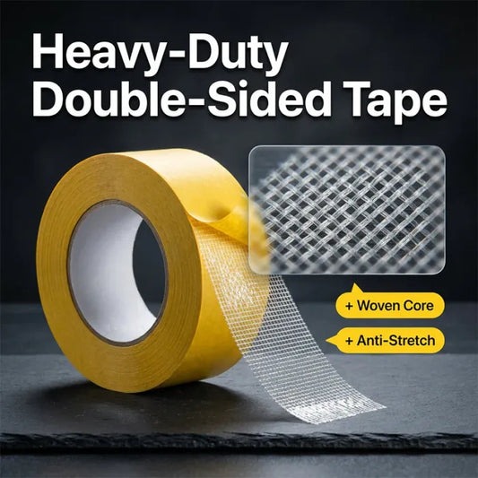 🔥LAST DAY SALE - BUY 1 GET 1 FREE!! ⚡️50K+ SOLD!🏠 High-Tack Double-Sided Mesh Tape